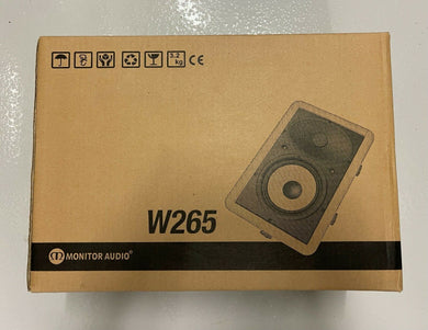 MINT! Monitor Audio W265 In-Wall Speaker - Open Box
