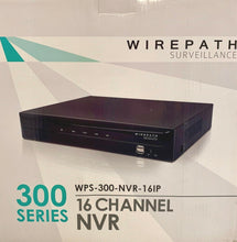 Load image into Gallery viewer, NEW! Wirepath WPS-300-NVR-16IP 16 Channel NVR