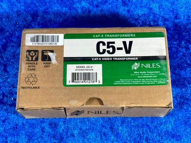 NEW! Niles C5-V Video Transformer Balun over Cat5 / Cat5e / Cat6