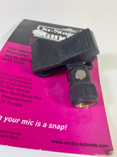 Load image into Gallery viewer, NEW! On Stage Stands Gear MY200 Clothespin Style Microphone Clip