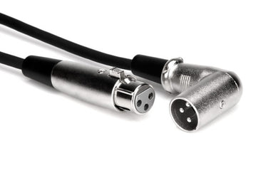 NEW! Hosa XRR-105 Balanced Interconnect XLR3F to Right-angle XLR3M Cable 5 Ft