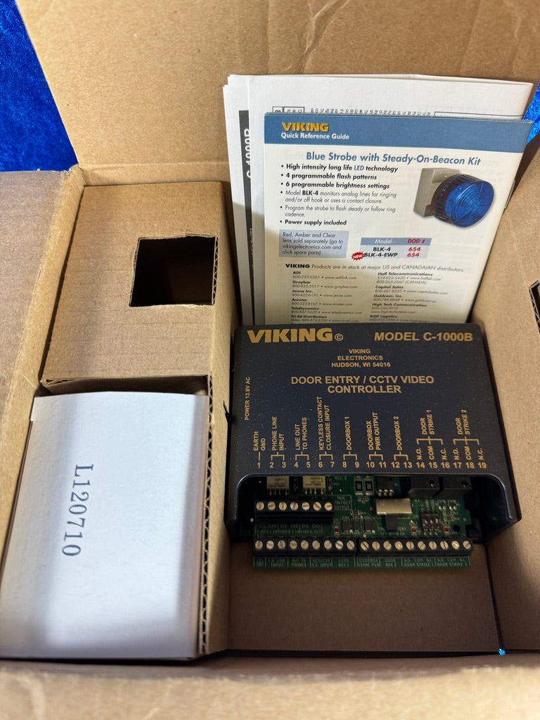 NEW! Viking C-1000B Door Entry Controller - Smart Home - Automation ...