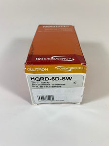 NEW! Lutron Homeworks 600 W Two-Wire Dimmer (HQRD-6D-SW White)