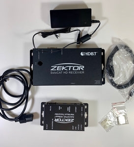 Zektor Solocat HD HDBaseT Wall Mount Transmitter and HD Receiver
