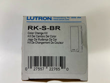 Load image into Gallery viewer, NEW! Lutron RK-S-BR RadioRA 2 / HomeWorks Dimmer Color Change Kit Brown