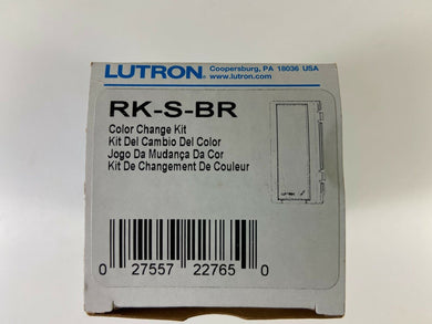 NEW! Lutron RK-S-BR RadioRA 2 / HomeWorks Dimmer Color Change Kit Brown