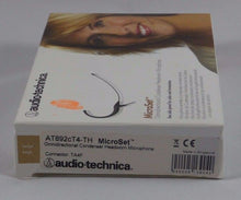 Load image into Gallery viewer, NEW! Audio-Technica AT892-TH Condenser Cable Microphone - AT892cT4-TH - Beige