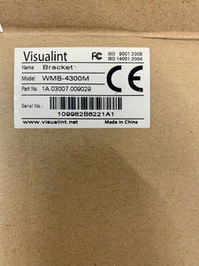 NEW! Visualint Wall Mount for 4340 and 4350 Cameras (WMB-4300M)