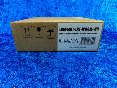 NEW! Luma Surveillance LUM-MNT-EXT-IPDOM-WH IP Dome Extension Mount White