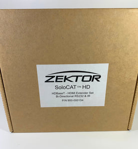 Zektor SoloCAT HD & SoloCAT HDL HDMI over HDBaseT Extender