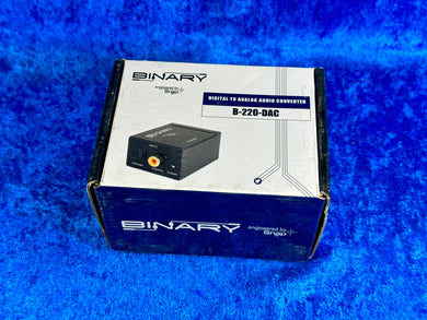 MINT! Binary B-220-DAC 220 Series Digital to Analog Audio Converter