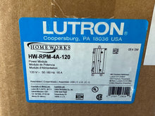 Load image into Gallery viewer, MINT! Lutron HW-RPM-4A-120 Homeworks Adaptive Phase Dimming Module