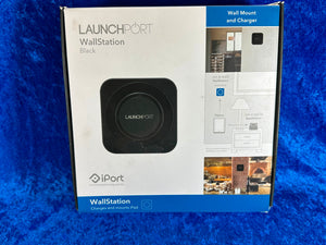 MINT! LaunchPort Wallstation High-Speed Black Charger Multiple Device Support