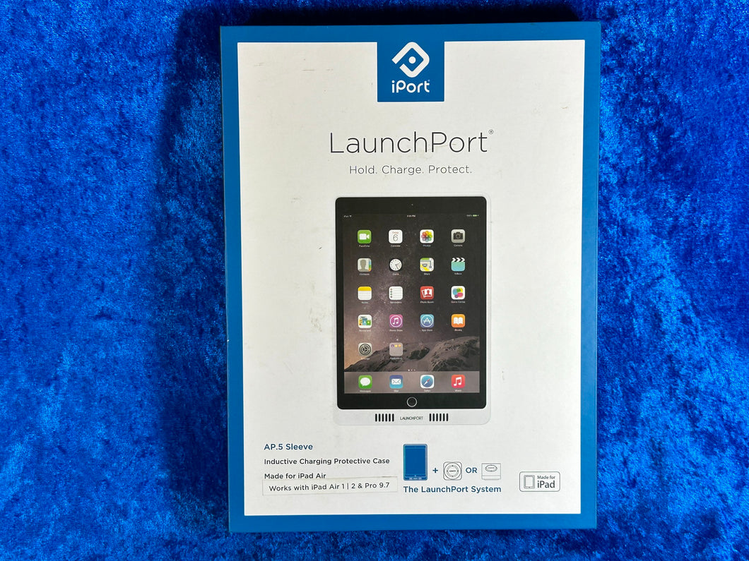 MINT! Launchport AP.5 Sleeve for iPad Air 1 and 2, and 9.7 Pro White