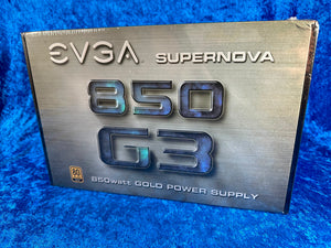 NEW! SuperNova 850 G3 EVGA 850W PSU Efficient, Modular Power Supply