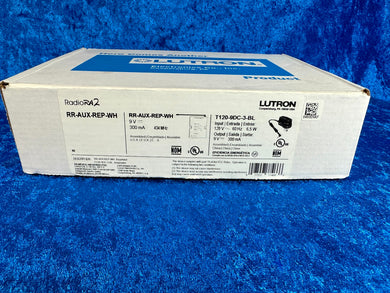 NEW! Lutron RR-AUX-REP-WH Radio Ra 2 RR2 Auxilliary Repeater Enhanced Signal
