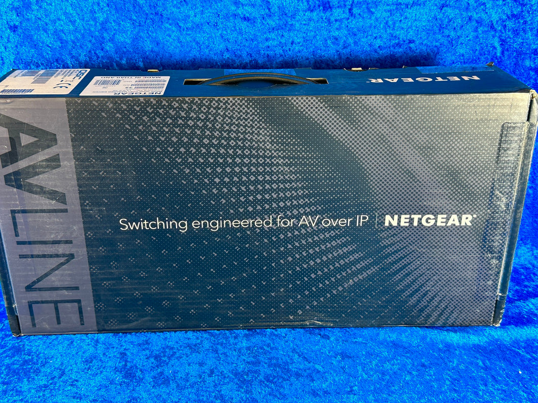 NEW! Q-SYS NS Series QSC/Netgear NS10-125+ High-Performance Network Switch