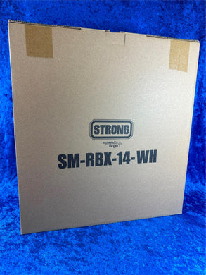 NEW! Strong SM-RBX-14-WH Reliable 14U Wall-Mounted Equipment Rack