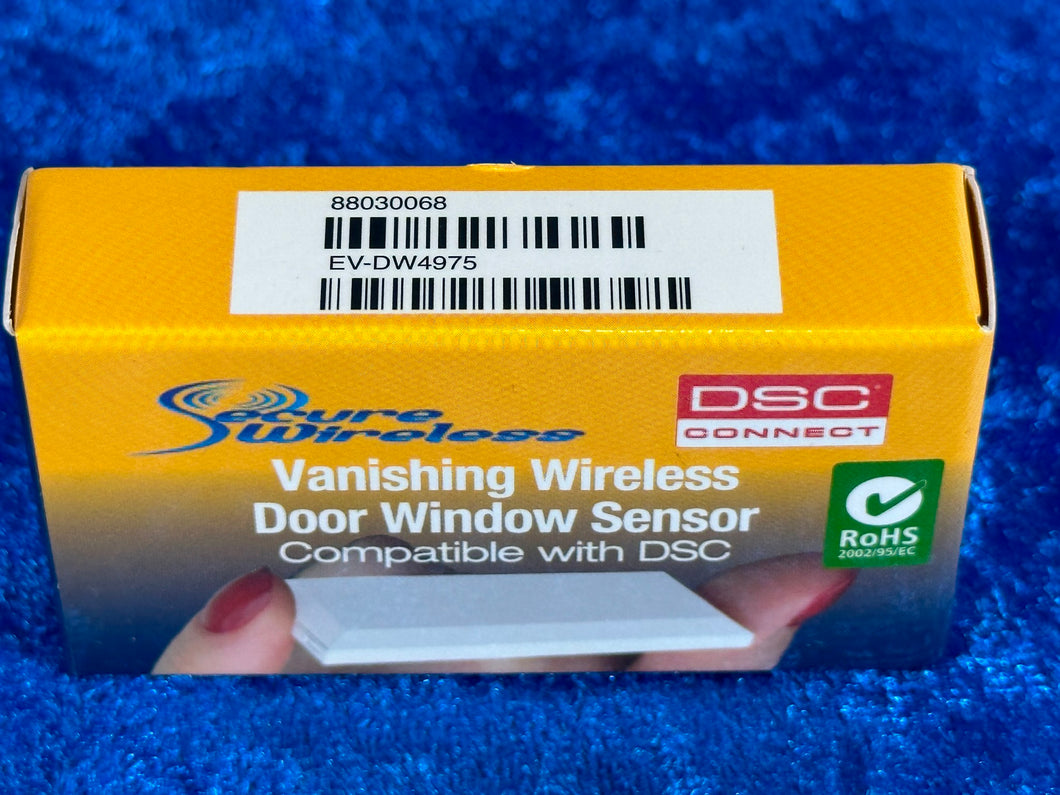 NEW! DSC EV-DW4975 Wireless Vanishing Door/Window Contact Sensor Security