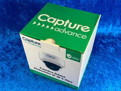 NEW! Capture R2-5MPDMTR Advance 5MP IP IR Dome Security Camera Advanced Analytic