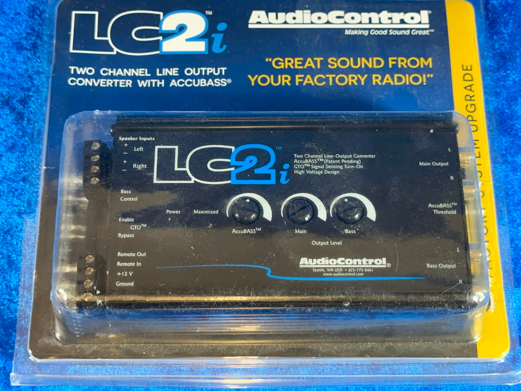 NEW!  AudioControl LC2i 2 Channel Line-Output Hi-Low Converter