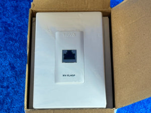 NEW! Nuvo RJ45 Connection Plate NV-RJ45P-DC for NV-RIPS - Whole House Audio