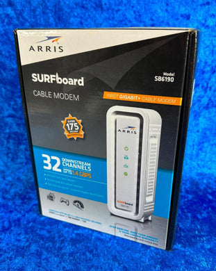 NEW! Arris Surfboard SB6190 DOCSIS 3.0 32 X 8 Gig Cable Modem Comcast Spectrum