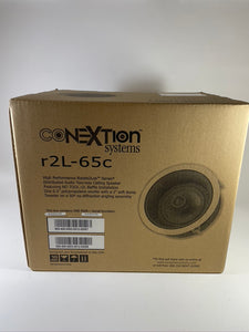 NEW! CoNEXTion Systems In Ceiling R2L-65c 2 way Speakers (PAIR)