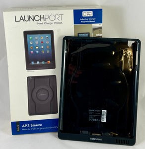 NEW! iPort Launch AP.3 iPad 2nd and 3rd Gen Sleeve / Case 30 pin Black