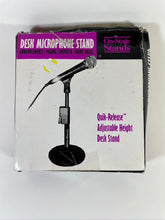Load image into Gallery viewer, NEW! On Stage Stands Quik-Release Desk Microphone Stand (DS7200QRB)