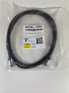 NEW! SecurOMax HDMI Cable 4K, Category 2 with Braided Cord, 10 Feet