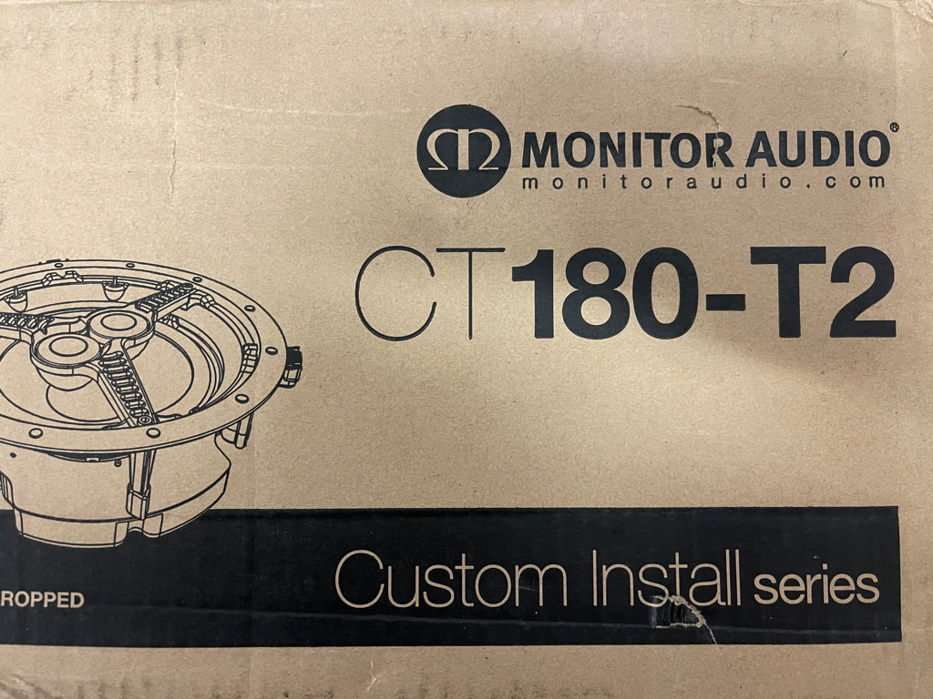 NEW! Monitor Audio C180-T2 In-Ceiling / Wall Speaker (Each)