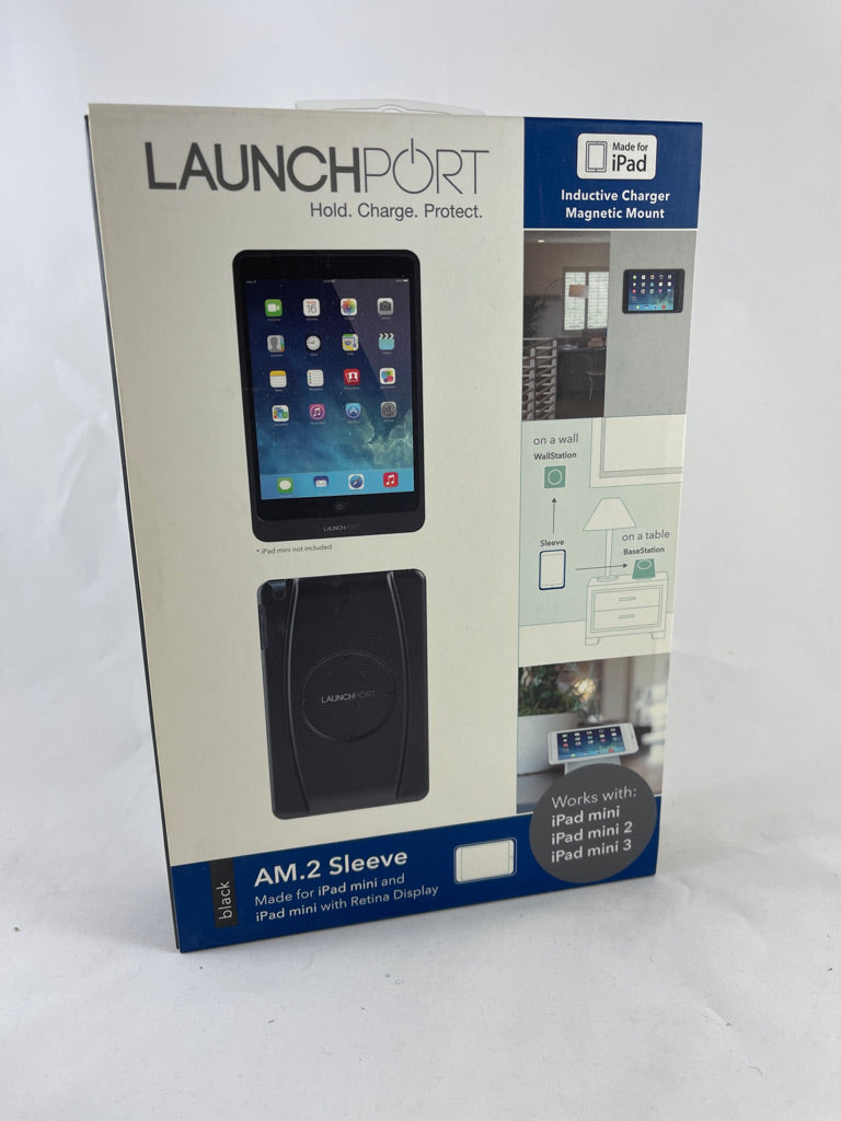 NEW! iPort Launch AM.2 - iPad Mini 1,2,3,4,5 Gen Case for Launch Stations Black