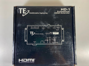 NEW! Transformative Engineering HD-1 Professional HDMI Extender HDMI Interface
