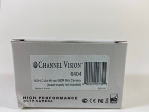 NEW! Channel Vision 6404 WDR High Resolution Mini Pinhole Camera
