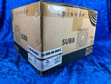 New! Episode ES-SUB-IW-SNGL8 Episode - Sub Series In-wall Passive Sub Woofer