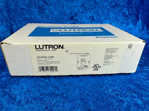 NEW! Lutron LR-HVAC-1-WH - White 24V Single Zone Smart HVAC Controller - Wired