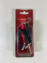 Load image into Gallery viewer, NEW! Livewire Essential Y-Adapter 1/4&quot; TRS to 1/4&quot; TS Female Black 6 in