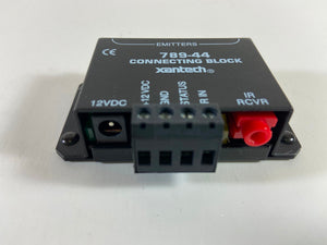 NEW!  XANTECH 789-44 1-Zone 4 Connecting Block 470-Ohm Resistors Black