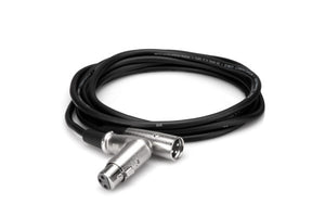 NEW! Hosa XFF-110 Balanced Interconnect Right-angle XLR3F to XLR3M Cable 10 Ft