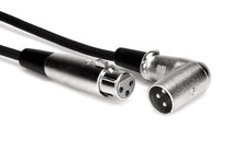 Load image into Gallery viewer, NEW! HOSA XRR-115 XLR3F to Right-Angle XLR3M Balanced Interconnect Cable 15ft